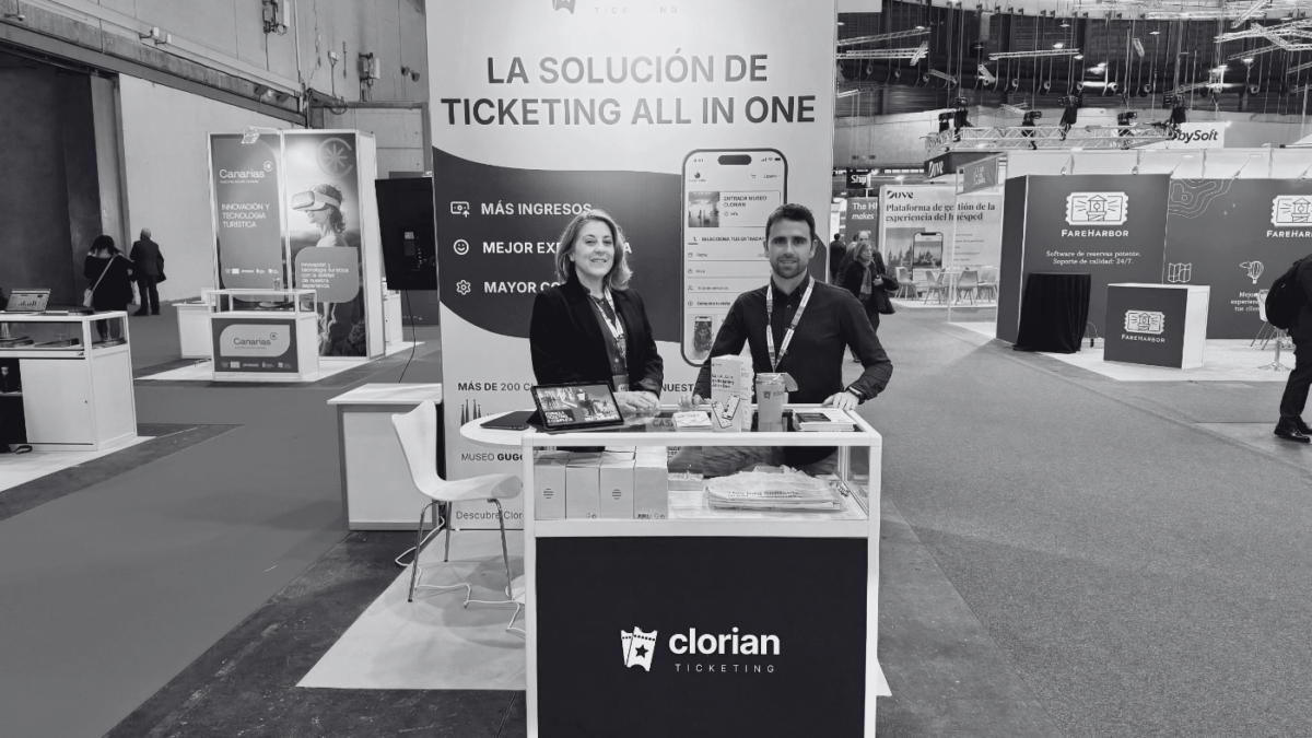 Foto stand clorian en Fitur 2026