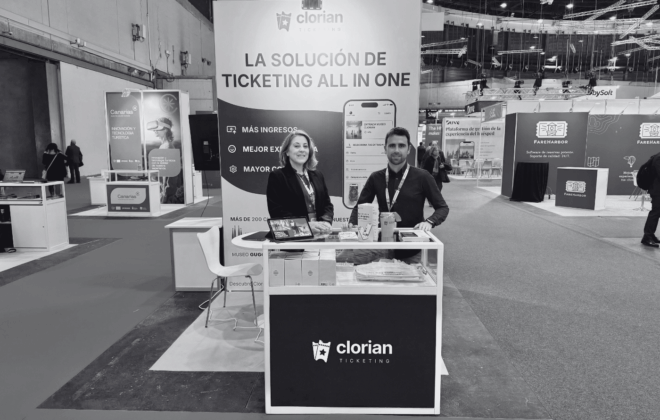 Foto stand clorian en Fitur 2026