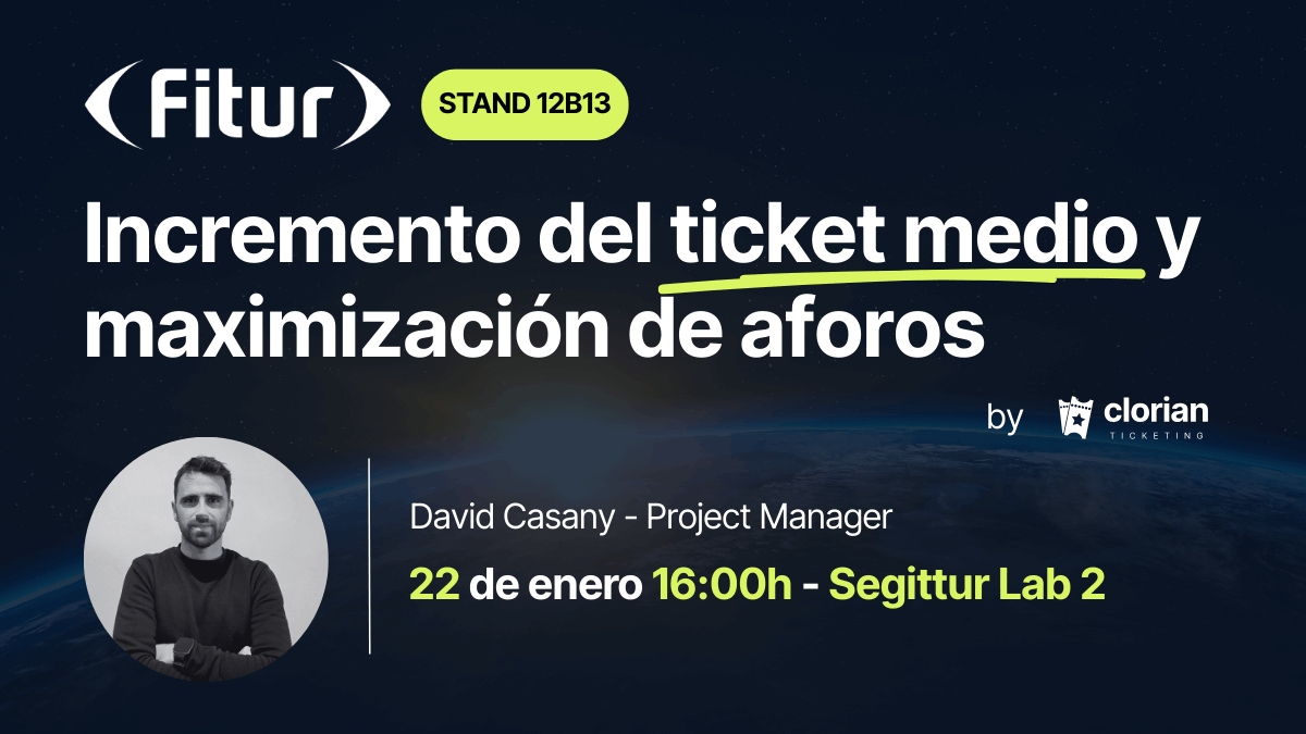 Banner Clorian Ticketing x Fitur 2026