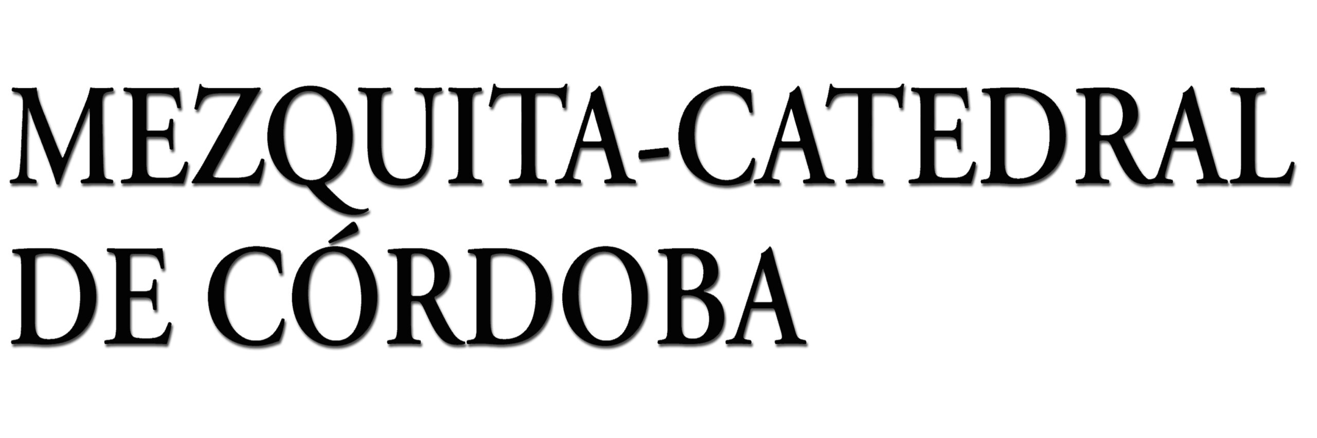 Logo Mezquita Catedral de Córdoba
