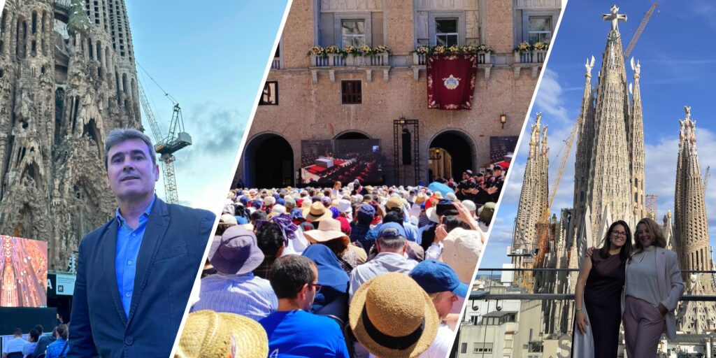 Equipo Clorian Ticketing en la visita del Papa León XIV