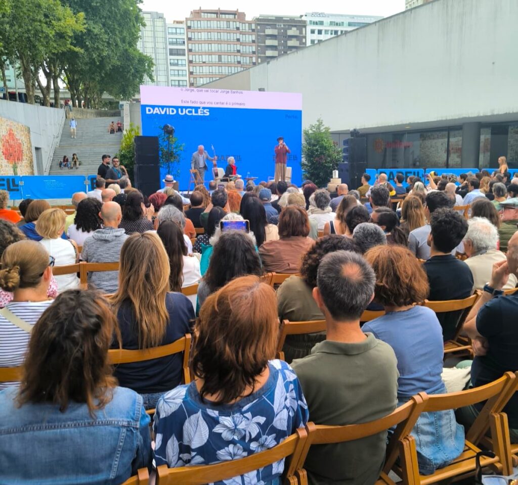 Conferencia David Uclés durante el festival Babell